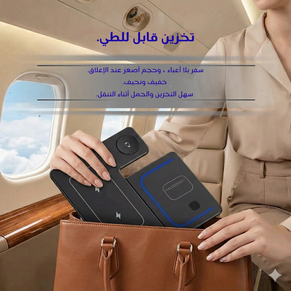 Station De Charge Sans Fil 3 en 1